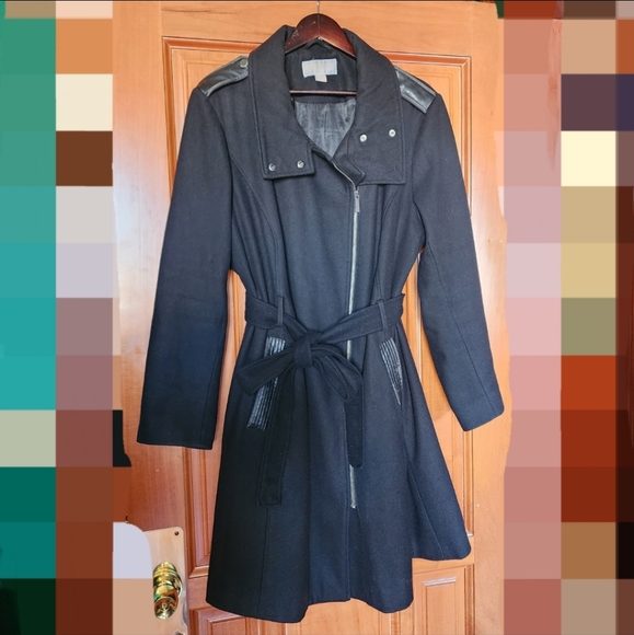 Michael Kors Wool Blend Coat - Picture 1 of 13